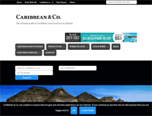 Tablet Screenshot of caribbeanandco.com